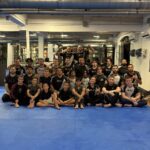 Foto di gruppo di Rolling JJ Novi Ligure alla palestra NowFit