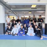 Foto di gruppo in kimono di Rolling JJ Novi Ligure